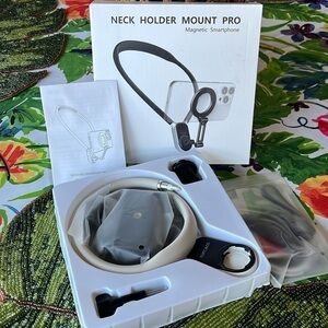 Brand New 3-in-1 Neck Phone Holder Magnetic Chest Mount GoPro Recording Magsafe